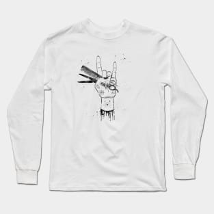 Hairstylist Art Long Sleeve T-Shirt